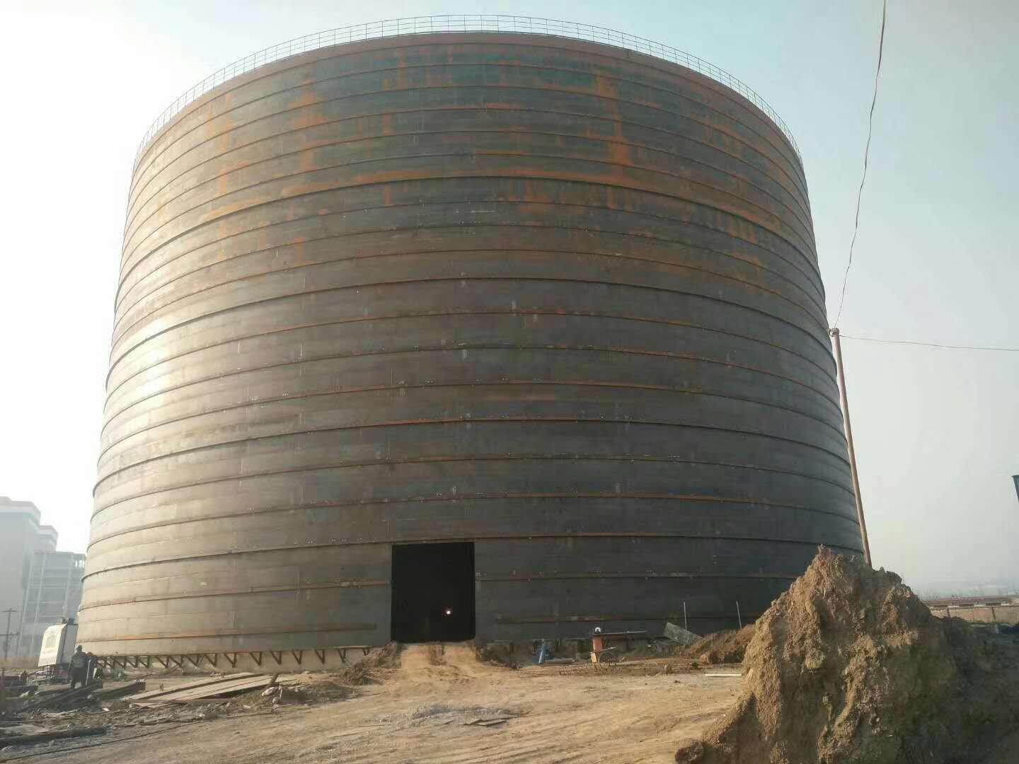 松江承建大型钢板库的好处及原理