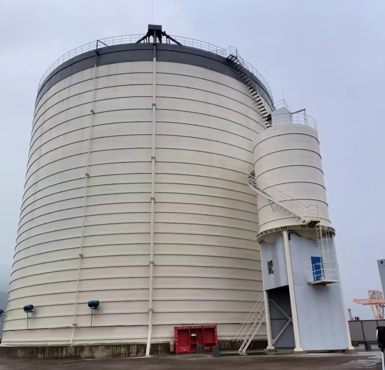 松江10万吨水泥钢板库